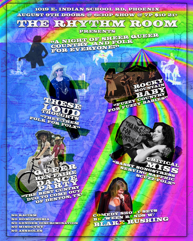 Queer Country Night Social Media Flyer